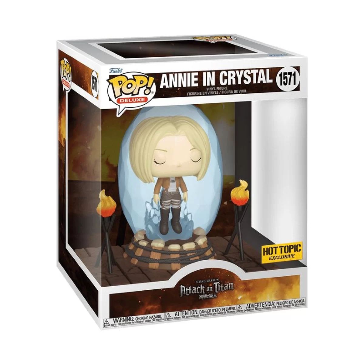 Виниловая фигурка &laquo;Funko Pop Deluxe  Attack on Titan  - Annie in Crystal №1571&raquo;