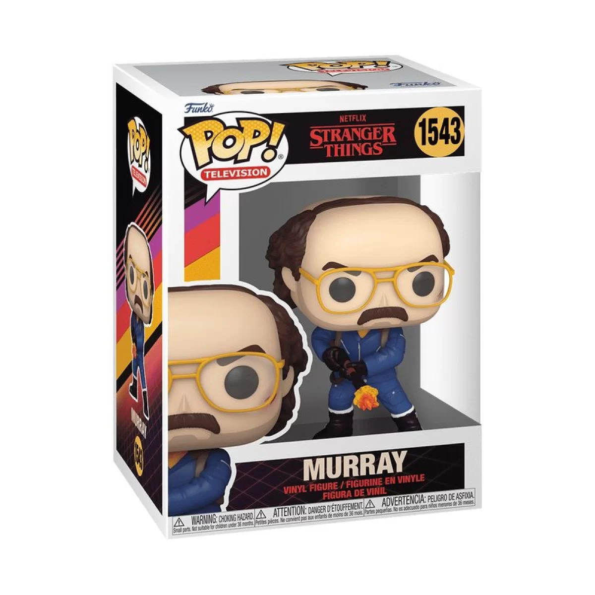 Виниловая фигурка &laquo;Funko POP! Stranger Things - Murray Bauman with Flamethrower №1543&raquo;