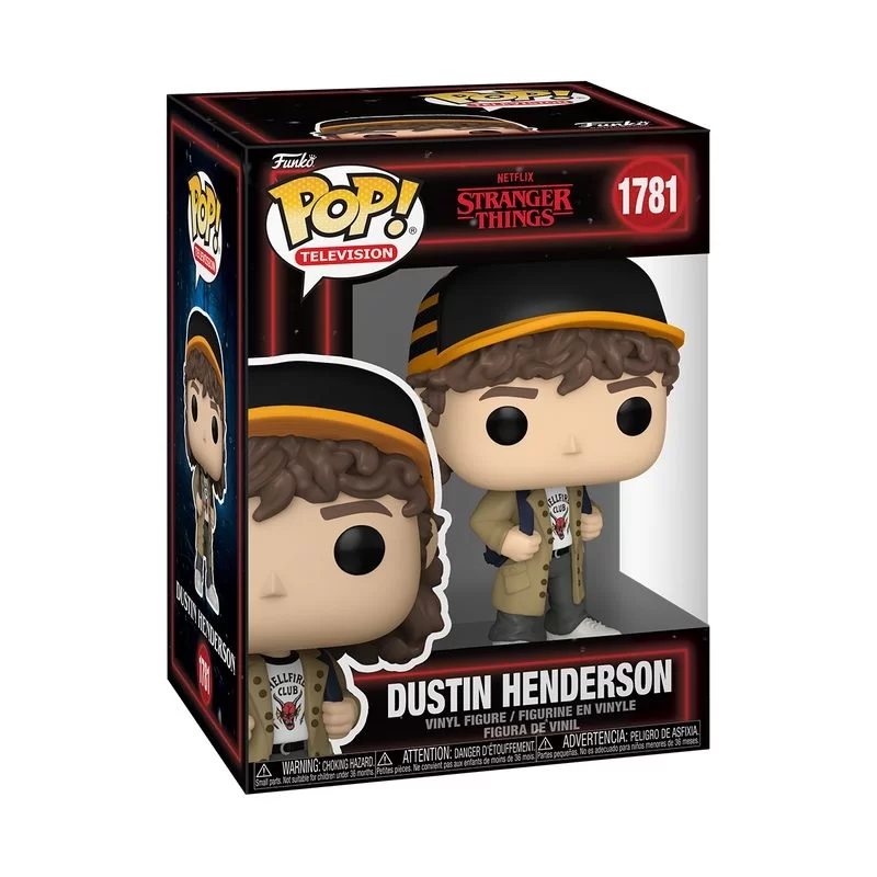 Виниловая фигурка «Funko Pop Stranger Things  - Dustin Henderson №1781»