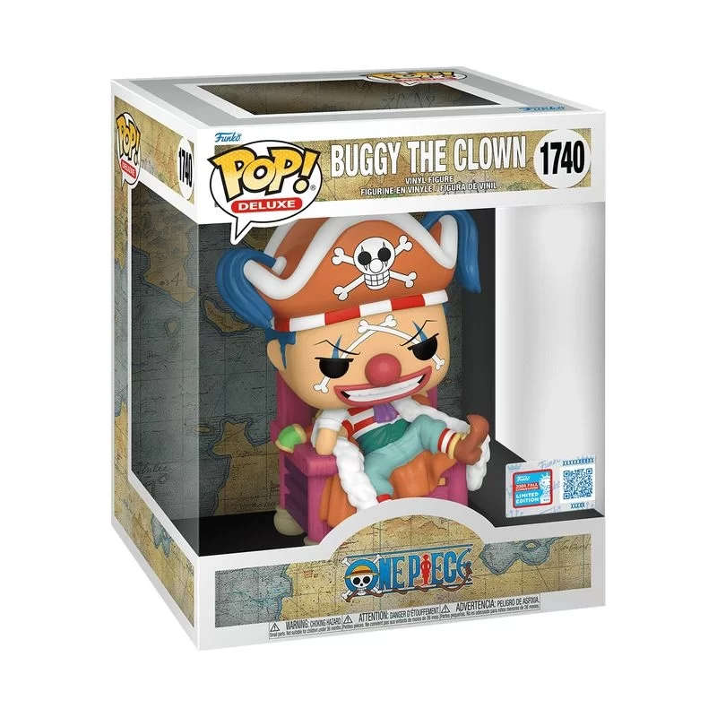 Виниловая фигурка «Funko POP Deluxe  One Piece - Buggy the Clown №1740»