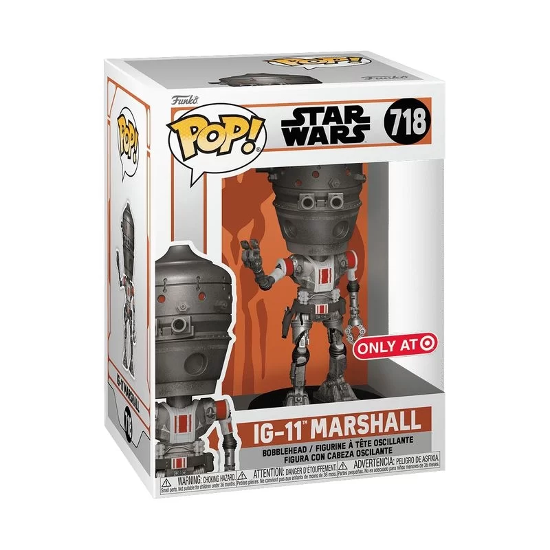 Виниловая фигурка «Funko POP! Star Wars - IG-11 Marshall №718»