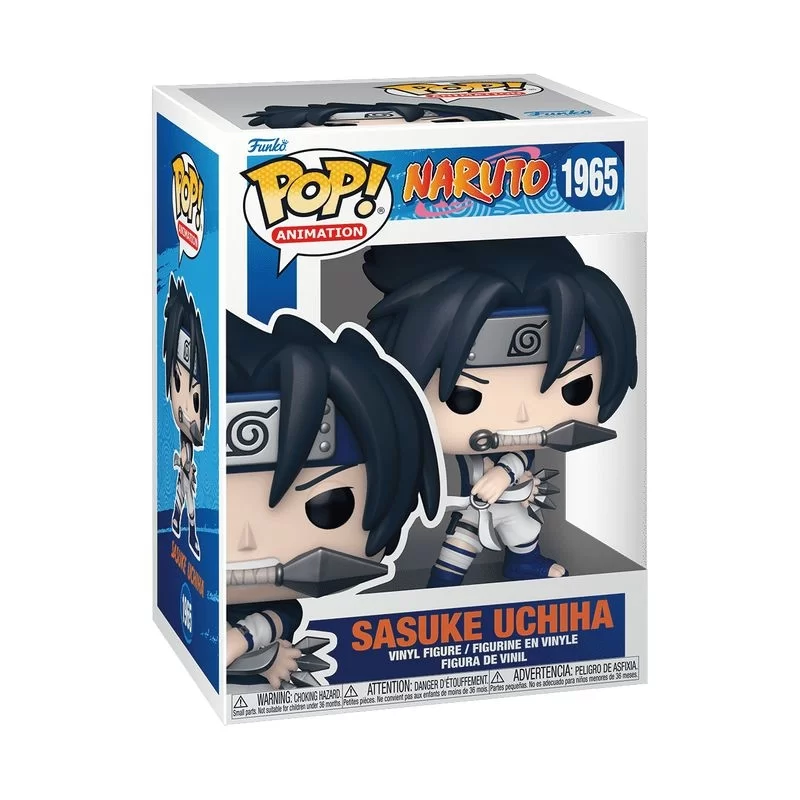 Виниловая фигурка «Funko POP! Naruto - Sasuke Uchiha with Demon Wind Shuriken №1965»