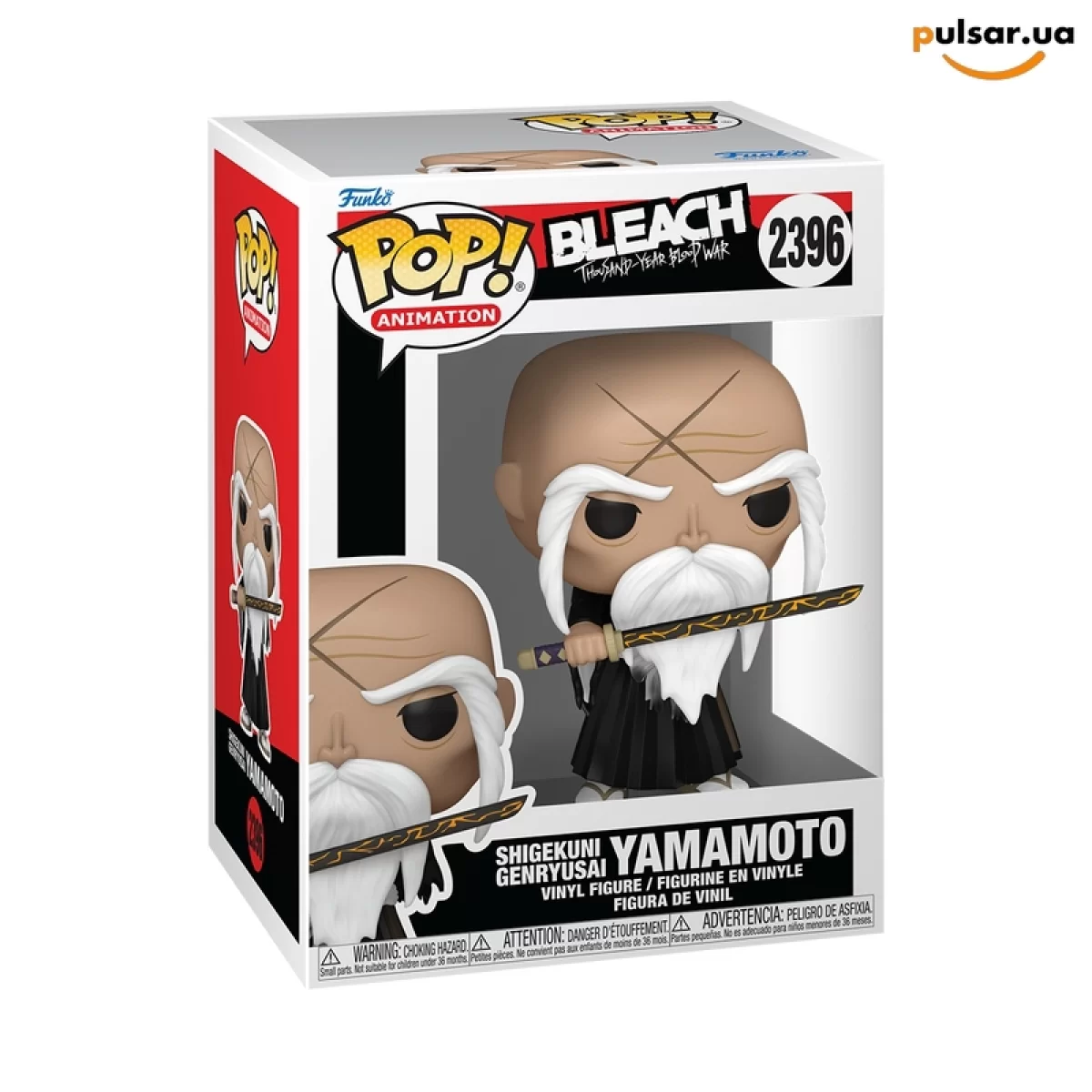 Виниловая фигурка &laquo;Funko POP! &bull; &bull; Bleach ◉ Genryusai Shigekuni Yamamoto №2396&raquo;
