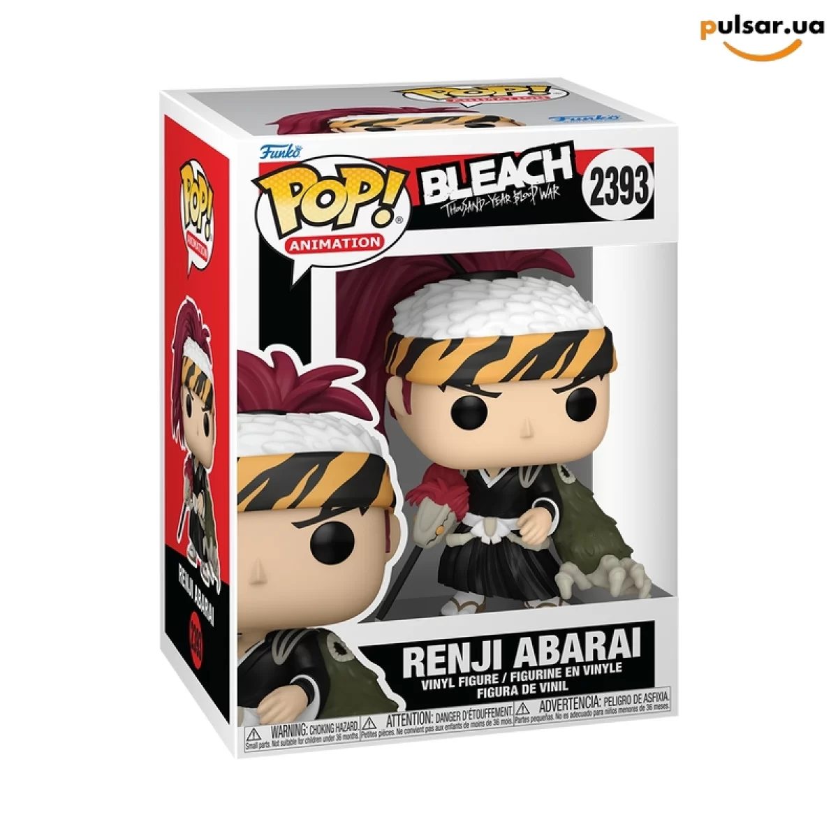 Виниловая фигурка &laquo;Funko POP! &bull; &bull; Bleach ◉ Renji Abarai №2393&raquo;