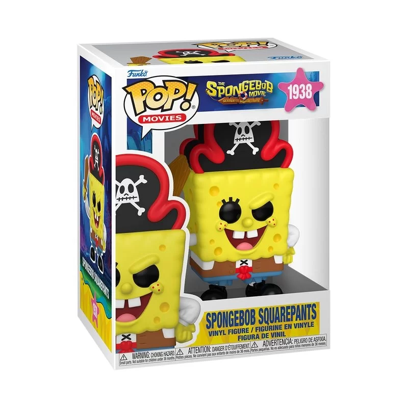 Виниловая фигурка «Funko Pop! Nickelodeon - SpongeBob SquarePants (Pirate) №1938»