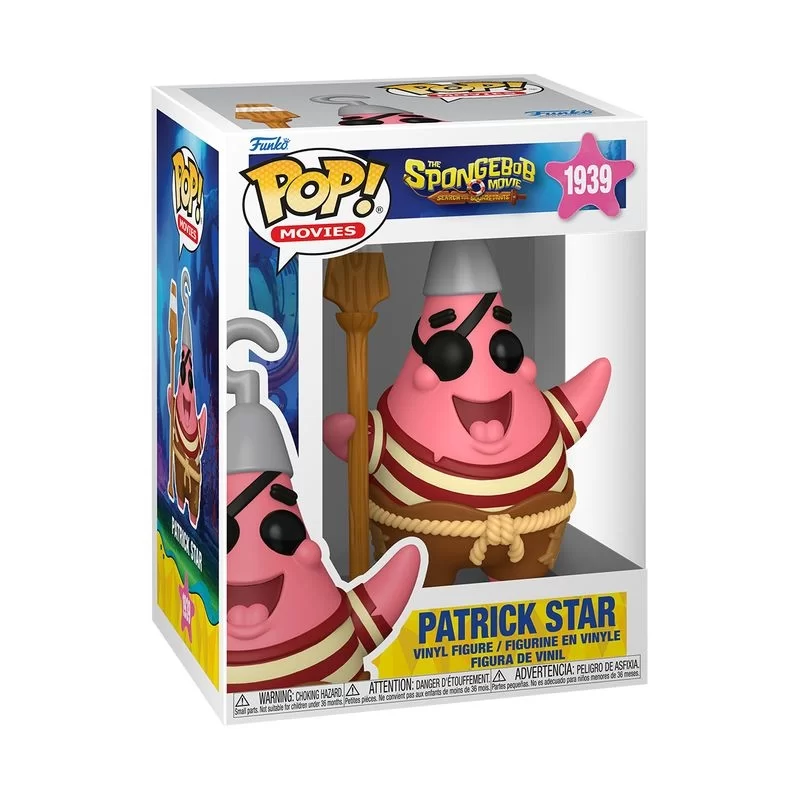 Виниловая фигурка &laquo;Funko Pop! Nickelodeon - Patrick Star (Pirate) №1939&raquo;
