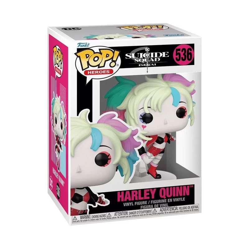 Виниловая фигурка «Funko Pop! DC Comics - Harley Quinn (Suicide Squad Isekai) №536»