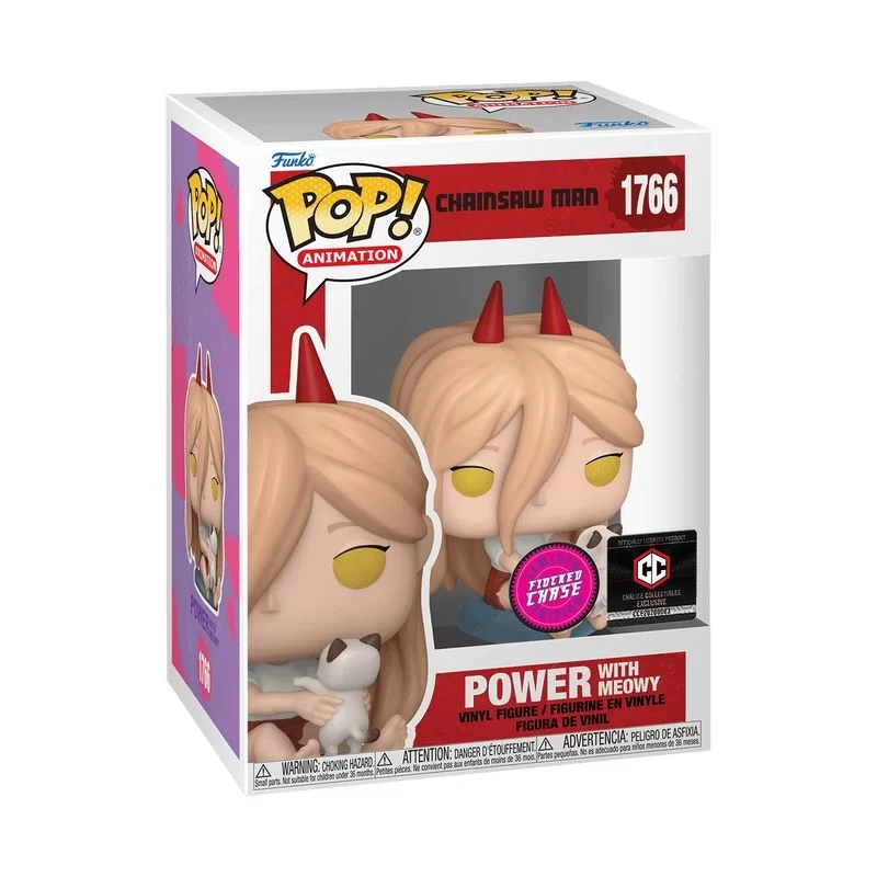 Виниловая фигурка &laquo;Chainsaw Man Pop! Power with Meowy №1766&raquo;