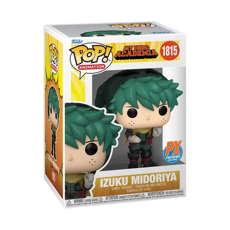 Виниловая фигурка «Funko Pop! Izuku Midoriya (Hooded) №1815»
