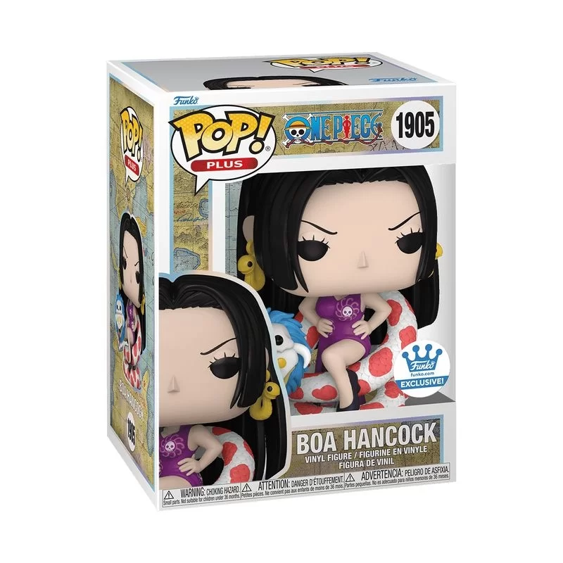 Виниловая фигурка «Funko POP! Plus One Piece - Boa Hancock with Pop! Protector №1905»