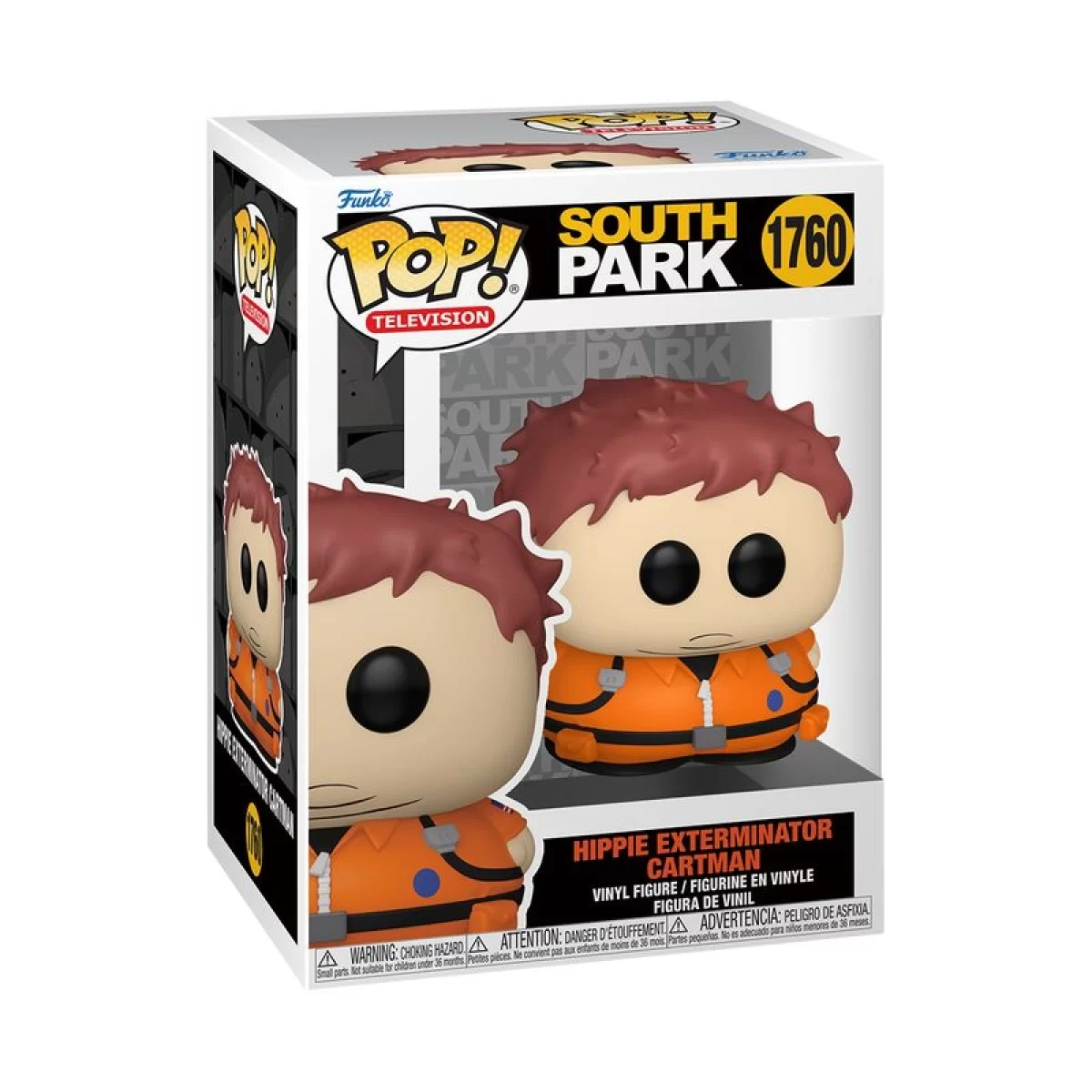 Виниловая фигурка &laquo;Funko POP! &bull;  &bull; South Park ◉ Hippie Exterminator Cartman №1760&raquo;