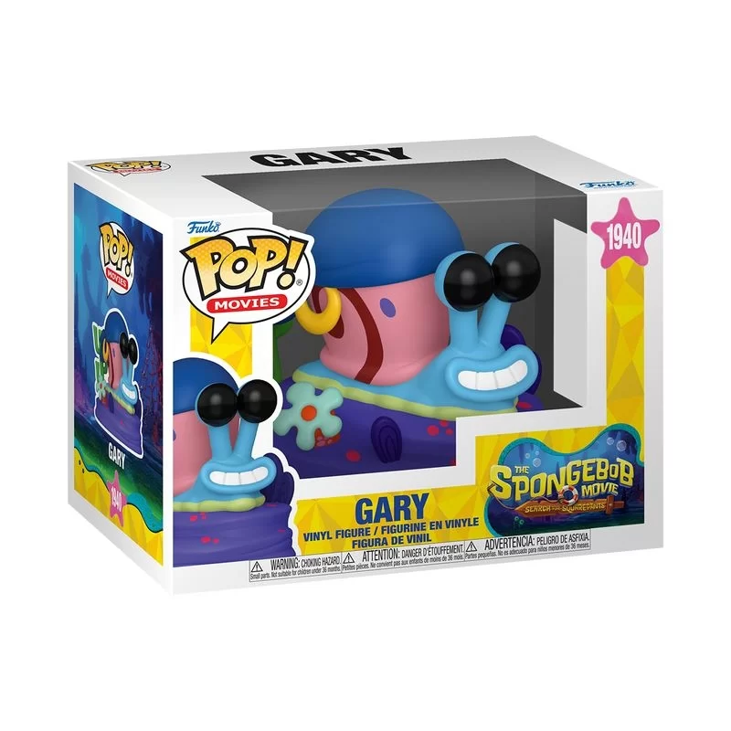 Виниловая фигурка «Funko Pop! Nickelodeon - Gary (Pirate) №1940»