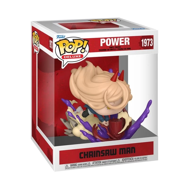 Виниловая фигурка «Funko Pop! Deluxe Chainsaw Man Power with Blood Hammer #1973»