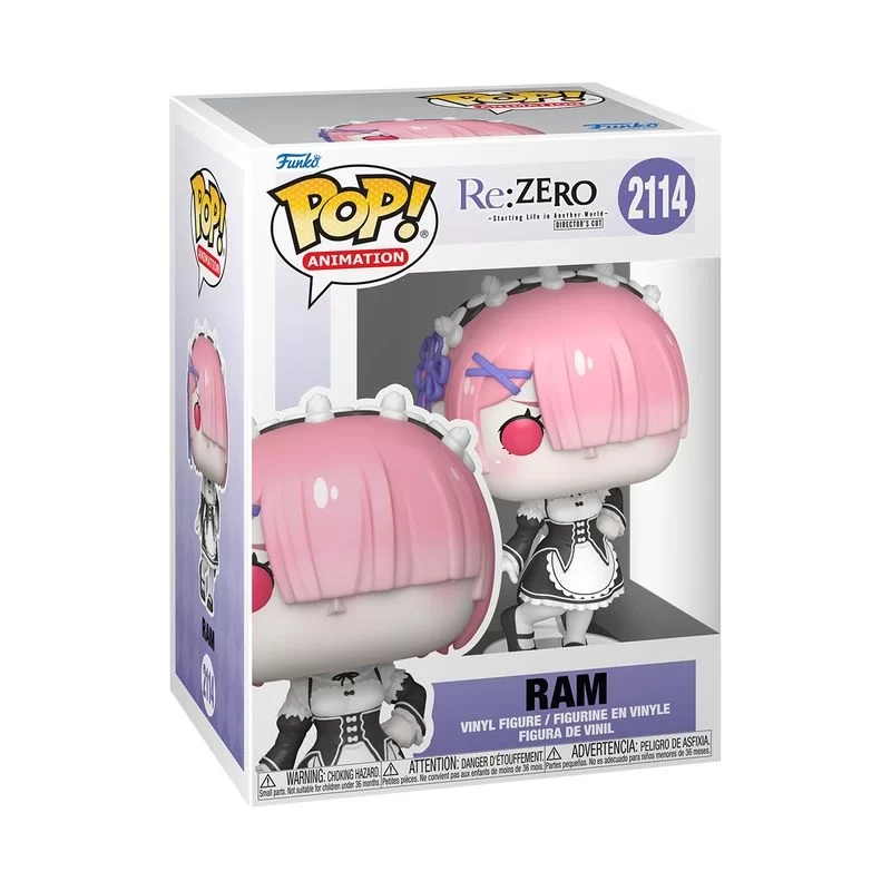 Виниловая фигурка «Funko POP! Re:ZERO − Starting Life in Another World - Ram №2114»