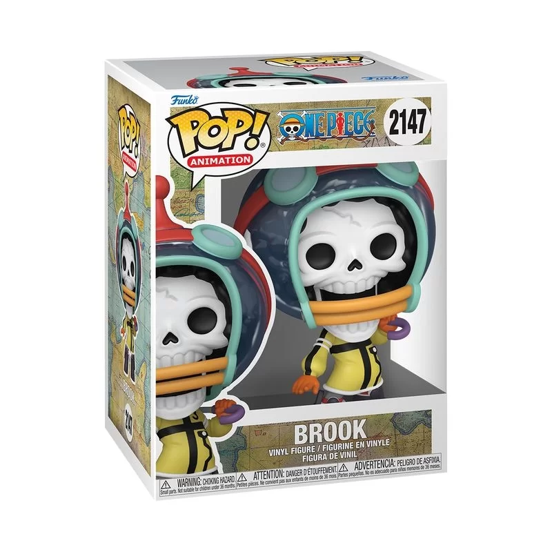 Виниловая фигурка «Funko POP! One Piece - Brook (Egghead Arc)  №2147»