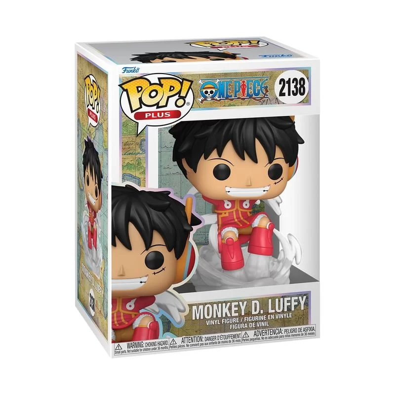 Виниловая фигурка «Funko POP! Plus One Piece - Monkey D. Luffy (Egghead Arc) №2138»