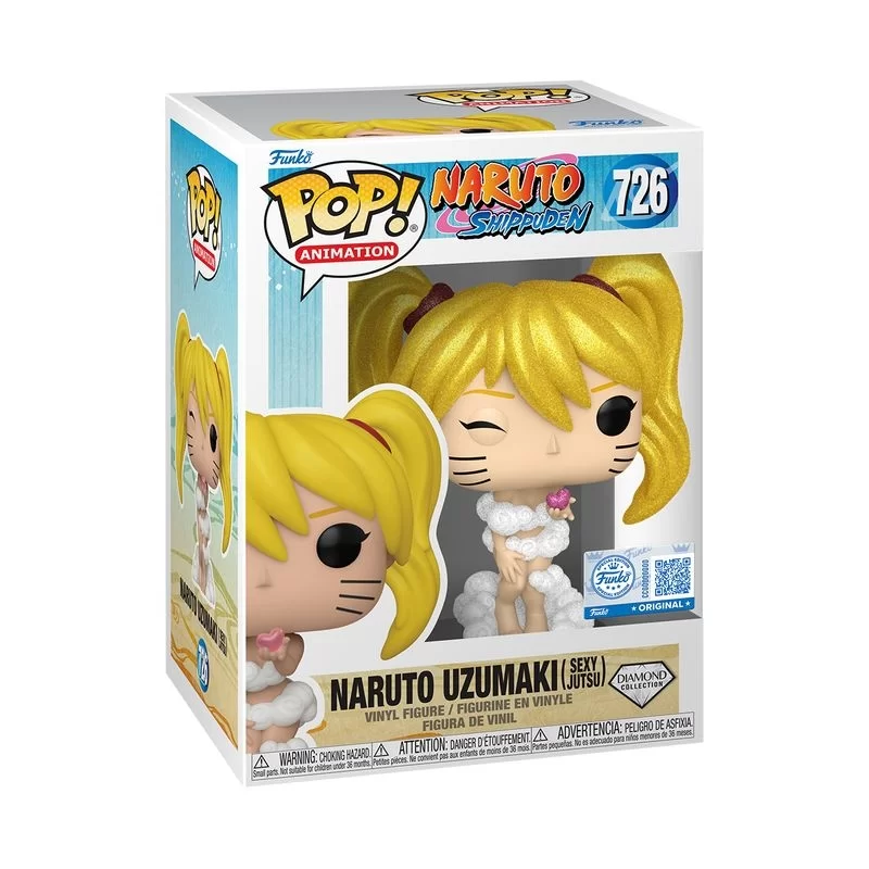 Виниловая фигурка «Pop! Naruto Uzumaki (Sexy Jutsu) (Diamond) №726»