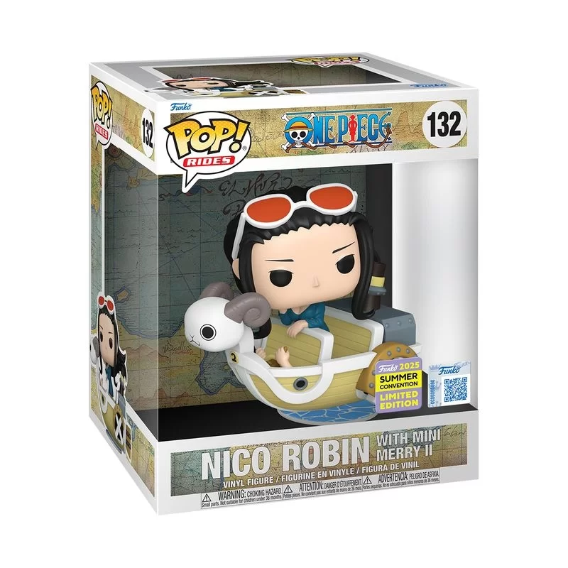 Виниловая фигурка &laquo;Funko POP! Rides Deluxe One Piece - Nico Robin with Mini Merry II №132&raquo;