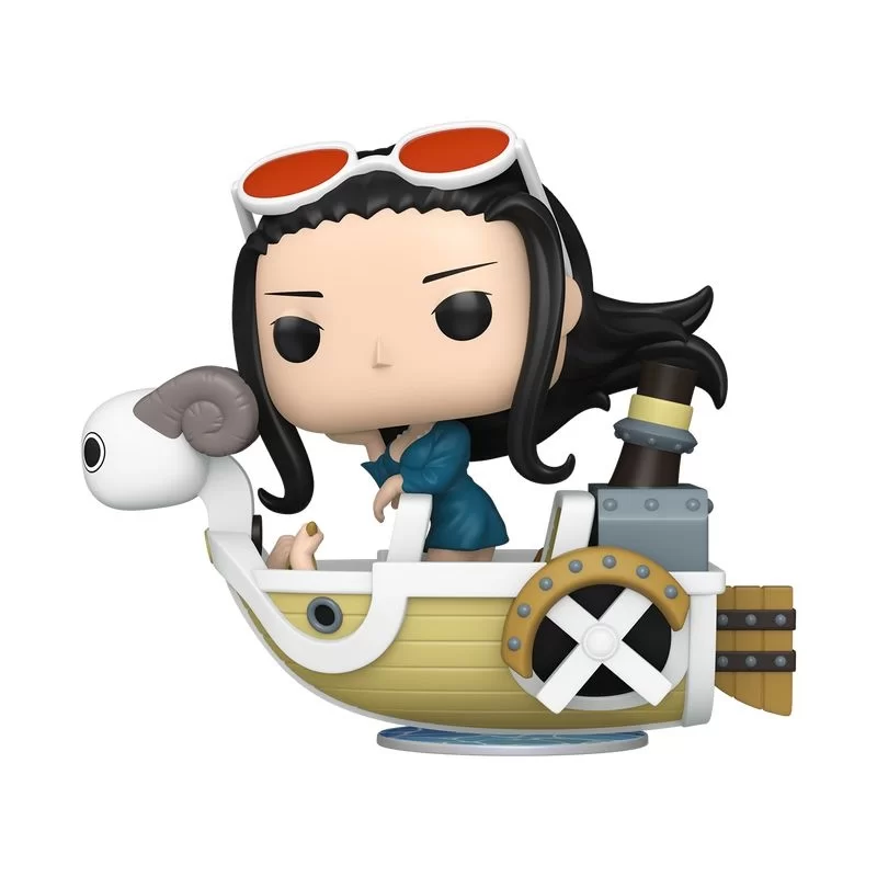Виниловая фигурка «Funko POP! Rides Deluxe One Piece - Nico Robin with Mini Merry II №132»
