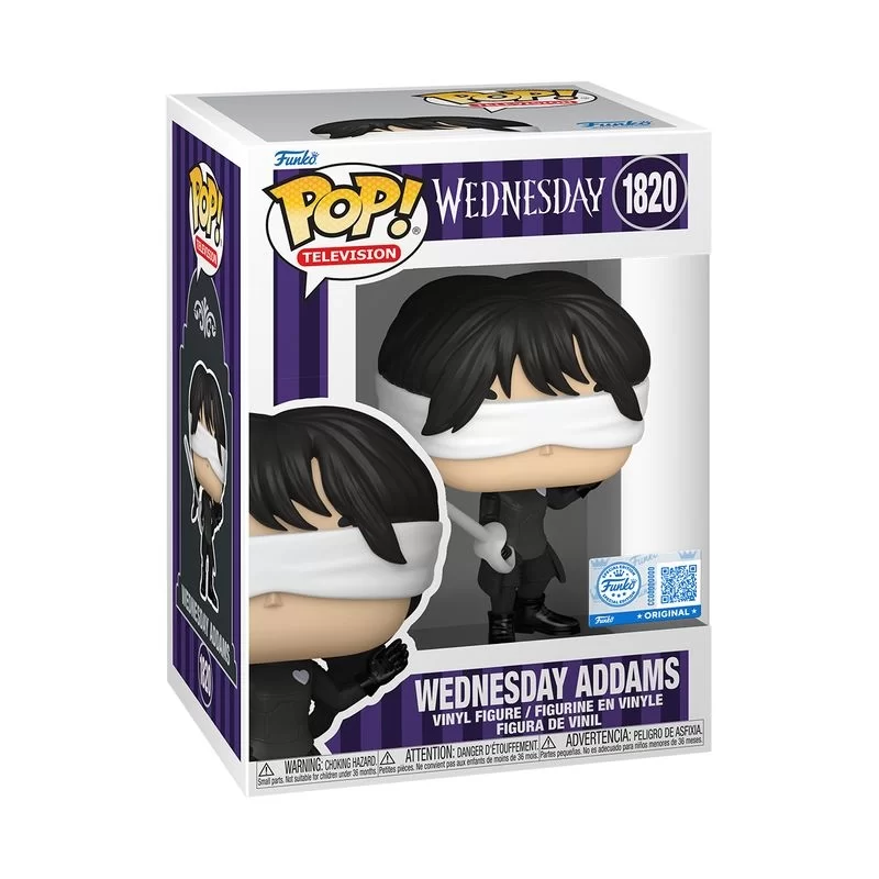 Виниловая фигурка «Funko POP! Addams Family - Wednesday Addams (Fencing) #1820»