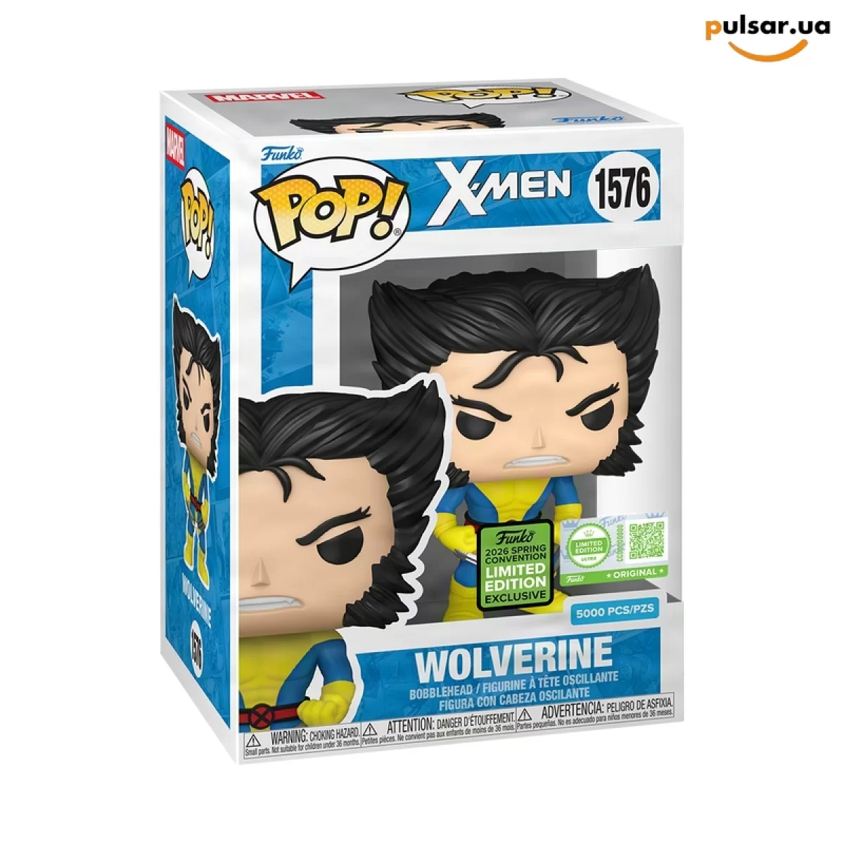 Виниловая фигурка &laquo;Funko POP! &bull; ultra &bull; Marvel ◉ Wolverine (Classic Unmasked) with Pop! Protector №1576&raquo;