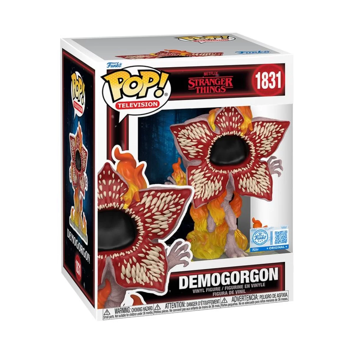 Виниловая фигурка &laquo;Funko POP! Premium Stranger Things - Demogorgon on Fire №1831&raquo;
