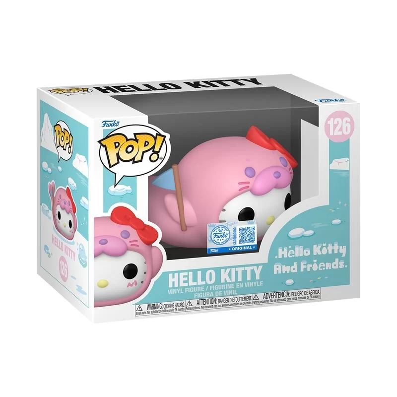 Виниловая фигурка «Funko Pop Sanrio - Hello Kitty as Seal Pup №126»