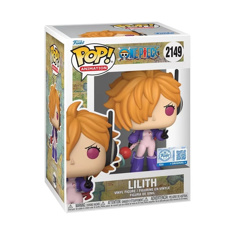 Виниловая фигурка «Funko Pop! One Piece - Lilith with Bubble Gun №2149»