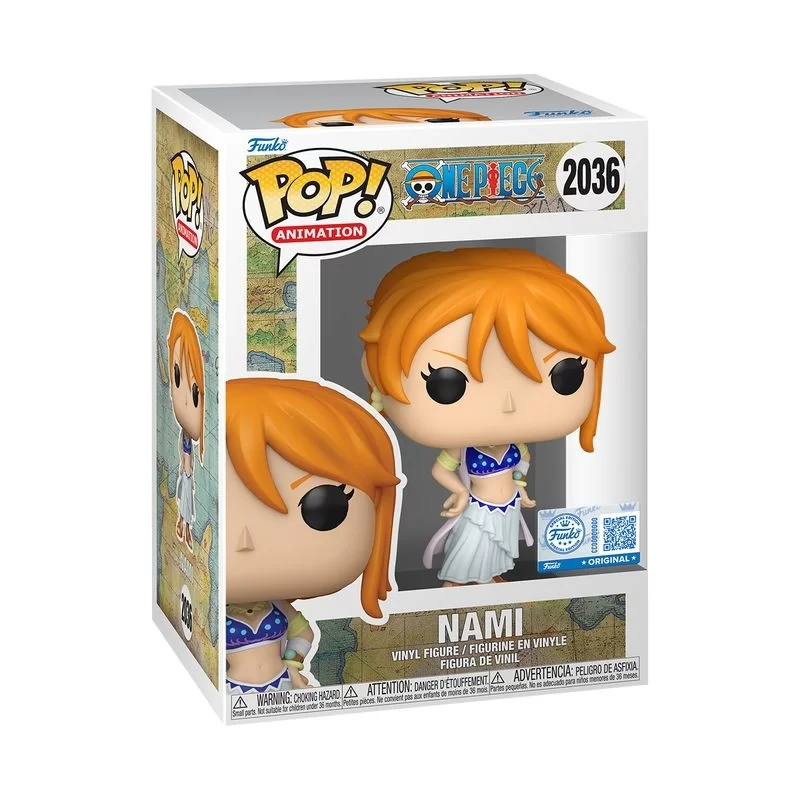 Виниловая фигурка «Funko POP! One Piece : Nami (Alabasta Arc) #2036»
