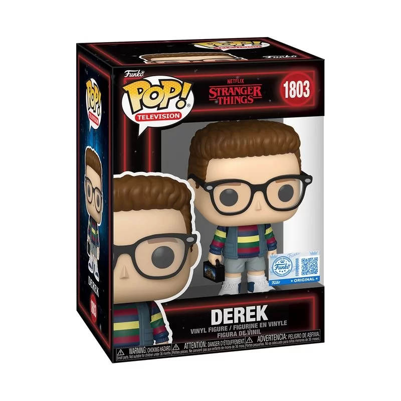 Виниловая фигурка «Funko Pop Stranger Things - Derek Turnbow №1803»