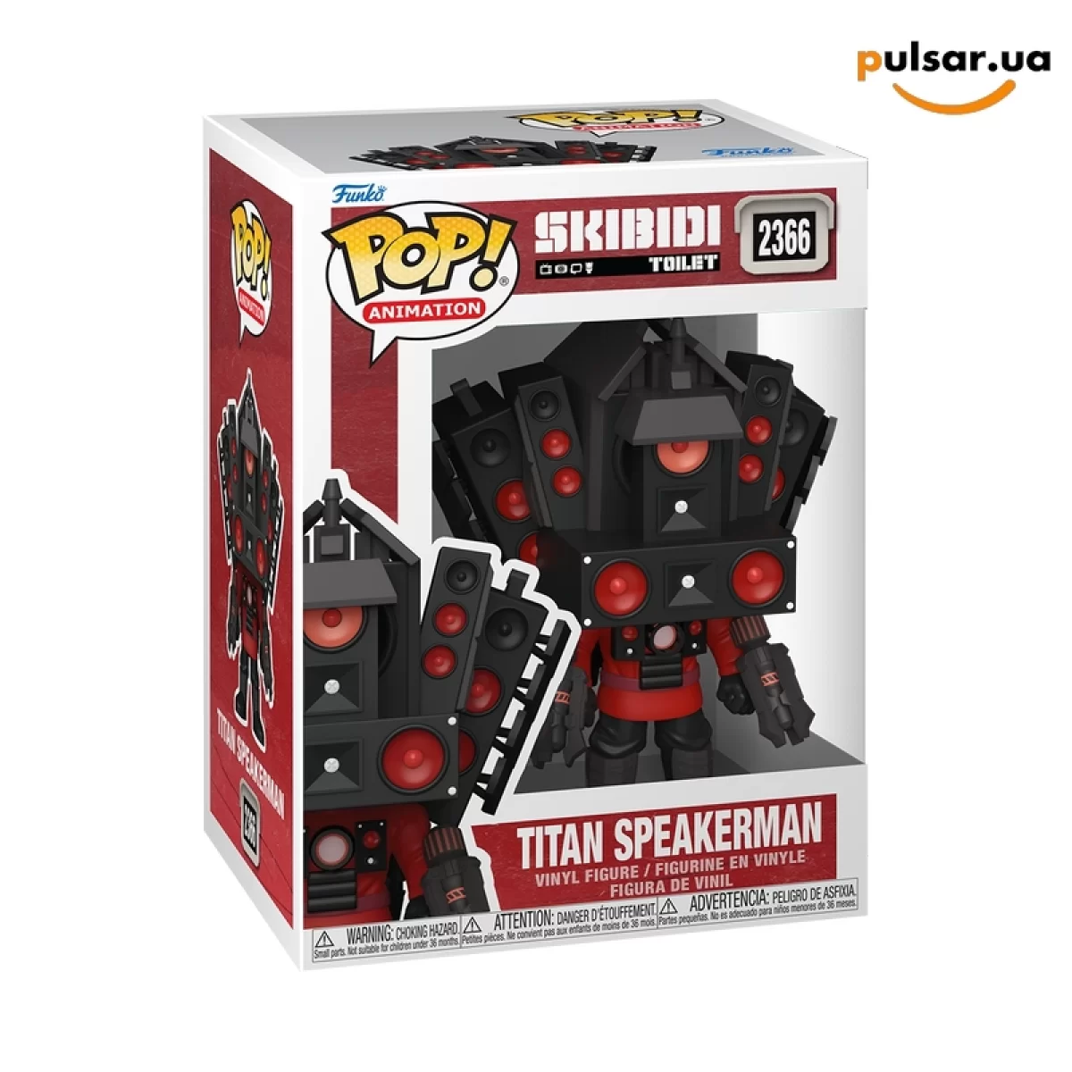 Виниловая фигурка &laquo;Funko POP! &bull;  &bull; Skibidi Toilet ◉ Titan Speakerman № 2366&raquo;