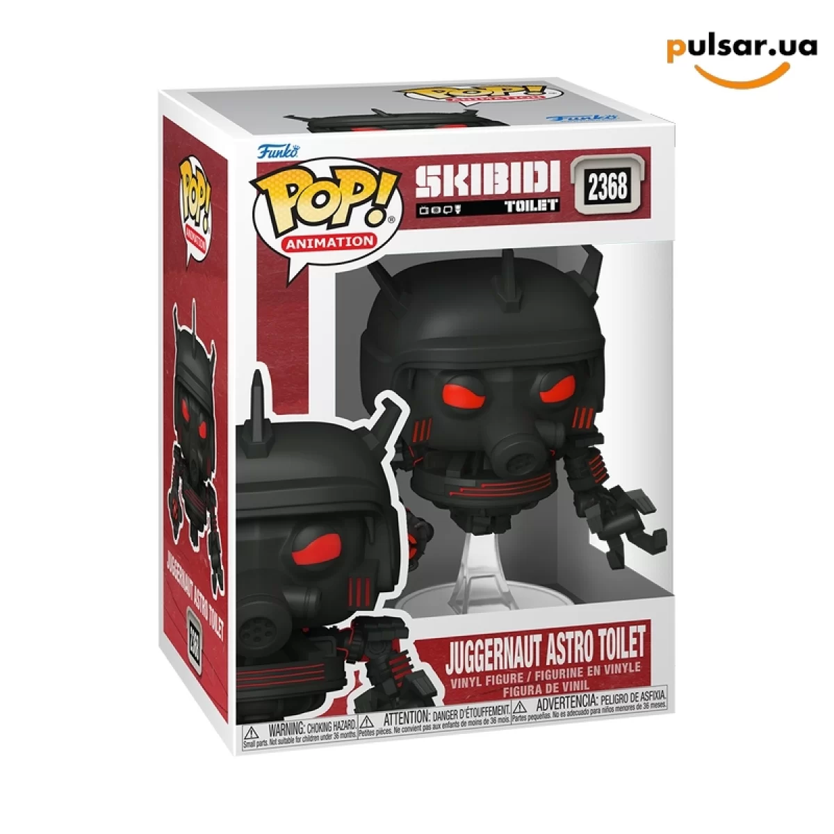 Виниловая фигурка &laquo;Funko POP! &bull;  &bull; Skibidi Toilet ◉ Juggernaut Astro Toilet № 2368&raquo;
