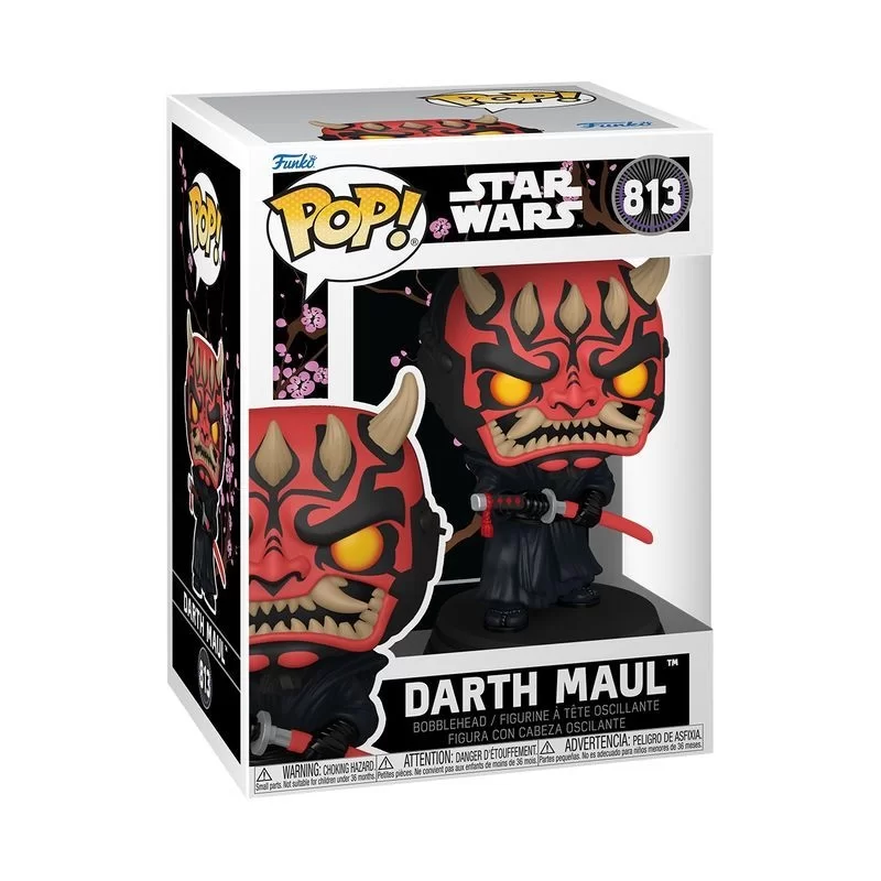 Виниловая фигурка «Funko Pop! Star Wars - Darth Maul (Impressions) №813»