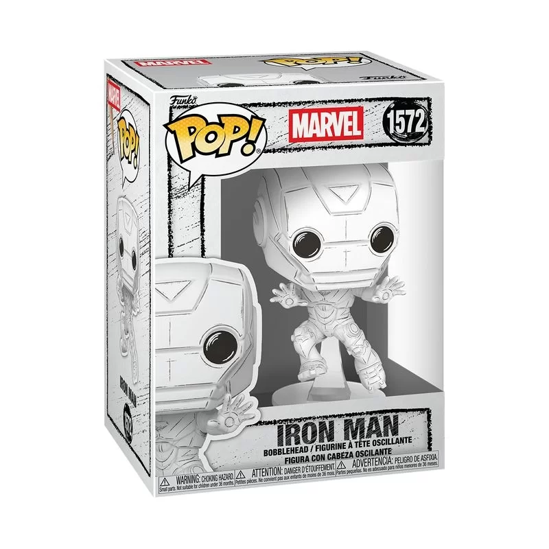 Виниловая фигурка «Funko Pop! Marvel - Iron Man (Sketched Deco) №1572»