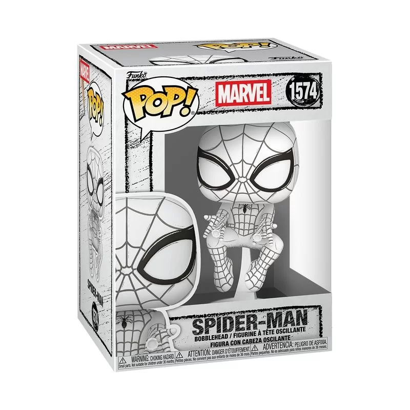 Виниловая фигурка «Funko Pop! Marvel - Spider-Man (Sketched Deco) №1574»