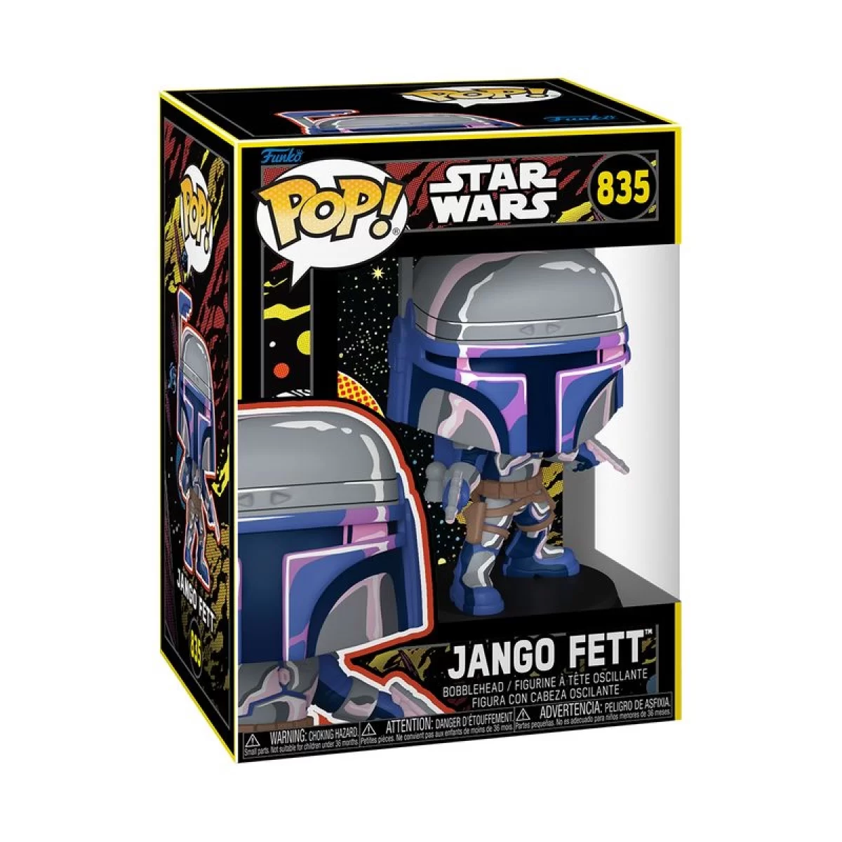 Виниловая фигурка &laquo;Funko POP! &bull; &bull; Star Wars ◉ Jango Fett (Retro) №835&raquo;