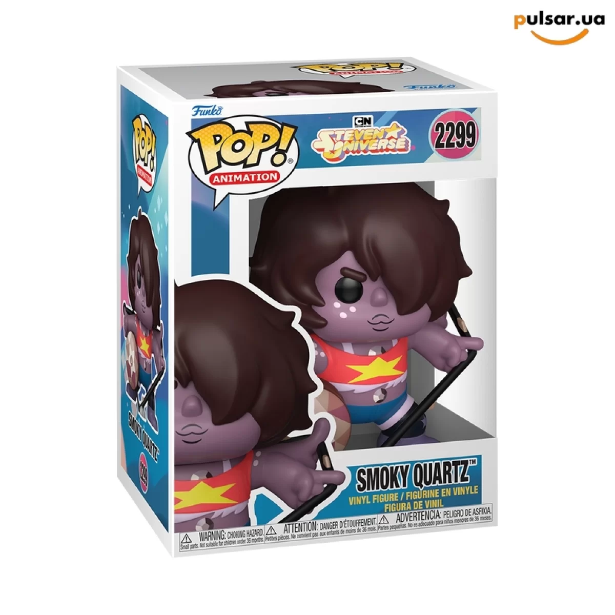 Виниловая фигурка &laquo;Funko POP! &bull;  &bull; Cartoon Network ◉ Smoky Quartz №2299&raquo;