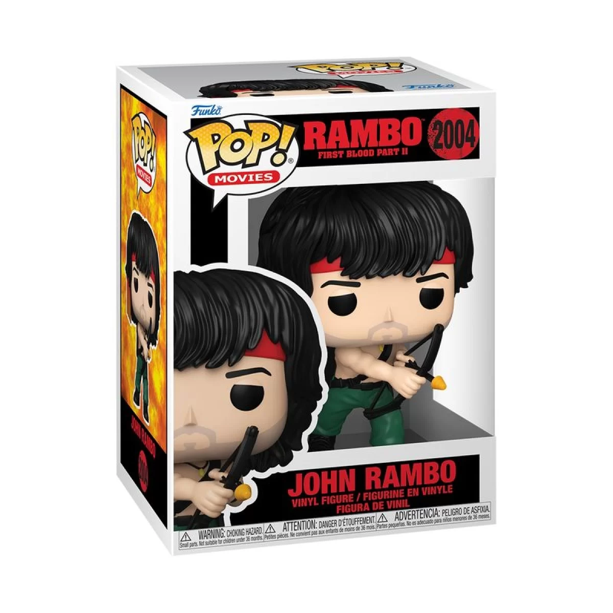 Виниловая фигурка &laquo;Funko POP! &bull; &bull; Rambo ◉ John Rambo with Explosive Arrow №2004&raquo;