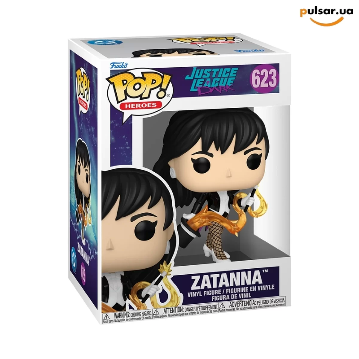 Виниловая фигурка &laquo;Funko POP! &bull; &bull; DC Comics ◉ Zatanna (Justice League Dark) № 623&raquo;