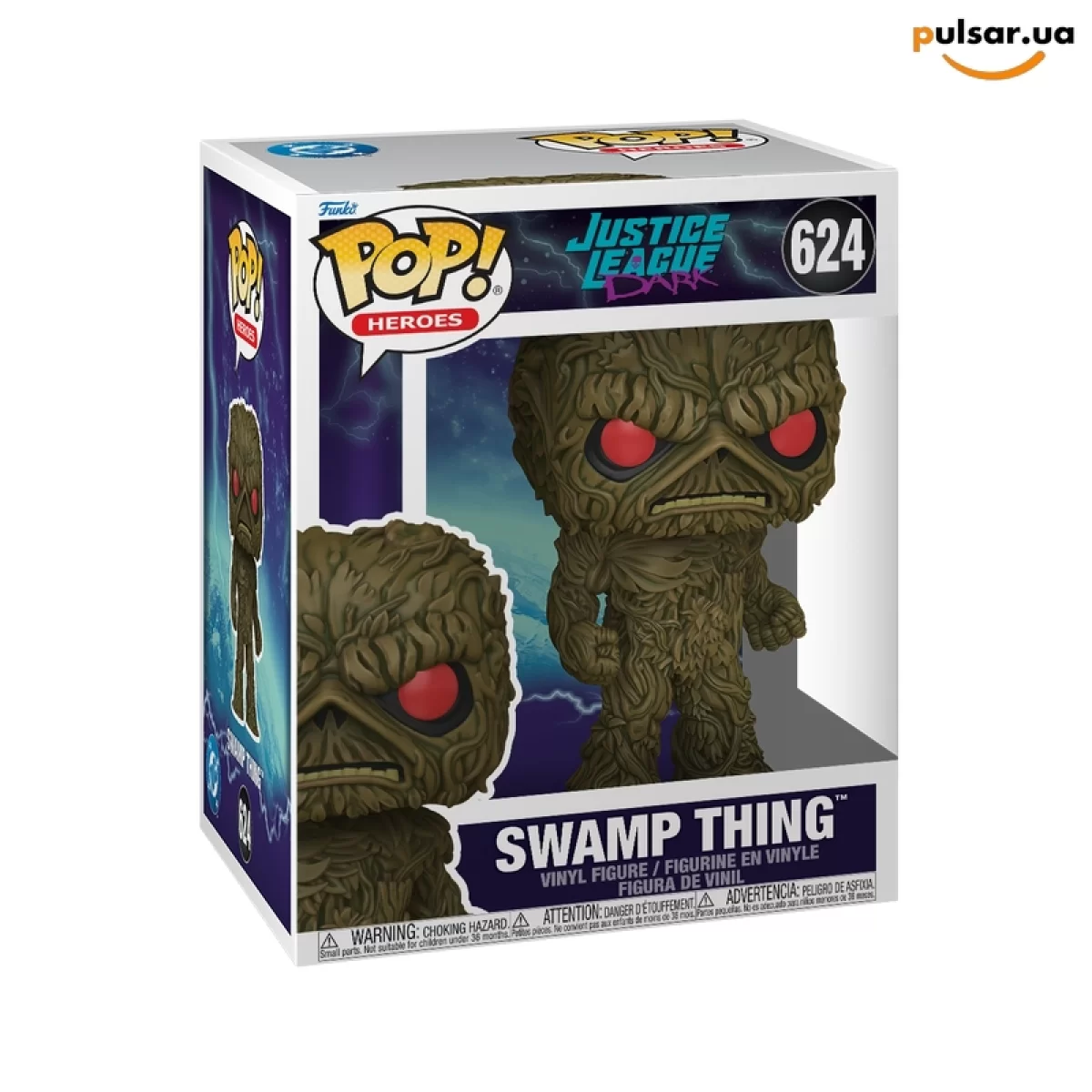 Виниловая фигурка &laquo;Funko POP! &bull; Super &bull; DC Comics ◉ Swamp Thing (Justice League Dark) № 624&raquo;