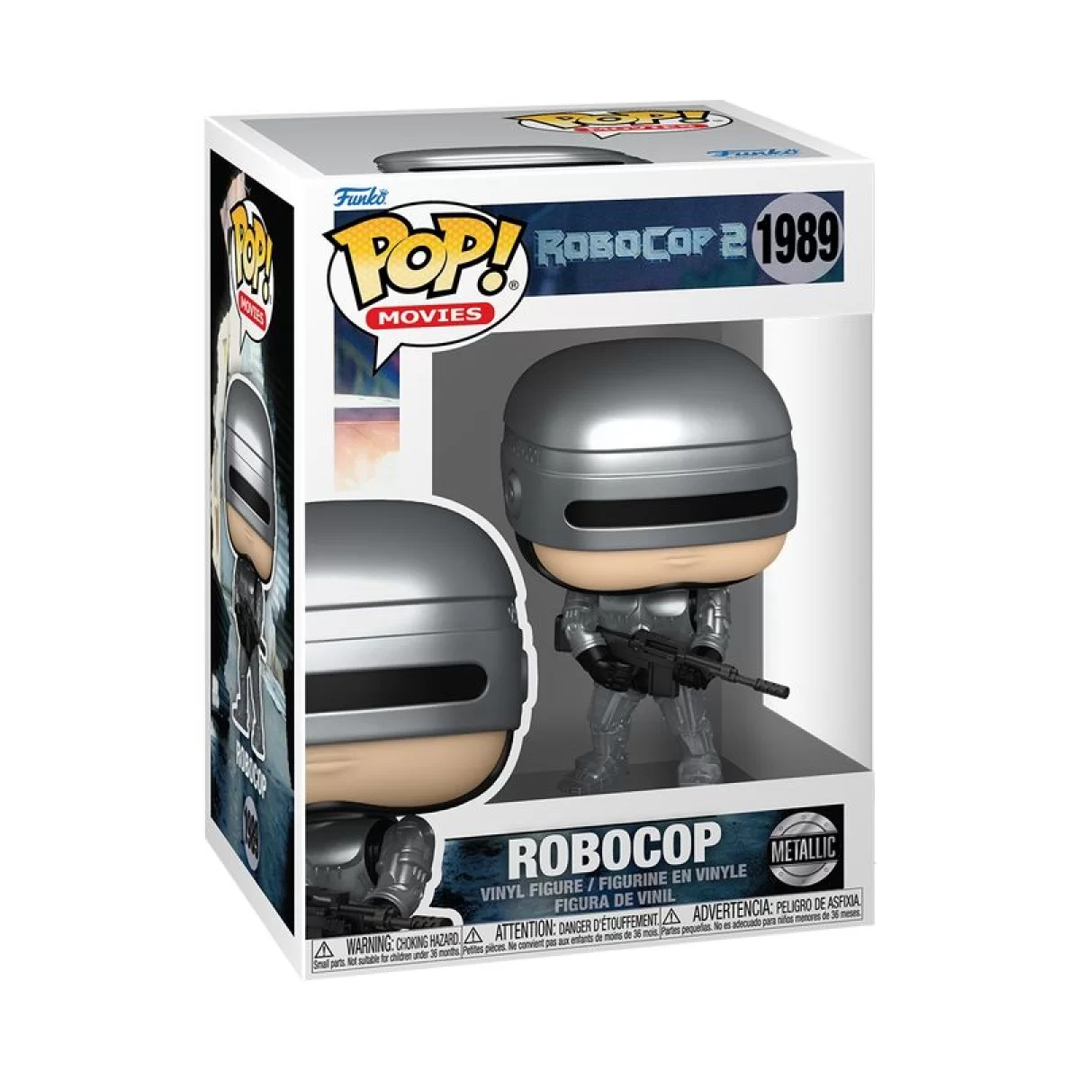 Виниловая фигурка &laquo;Funko POP! Robocop  - Robocop (Metallic) №1989&raquo;