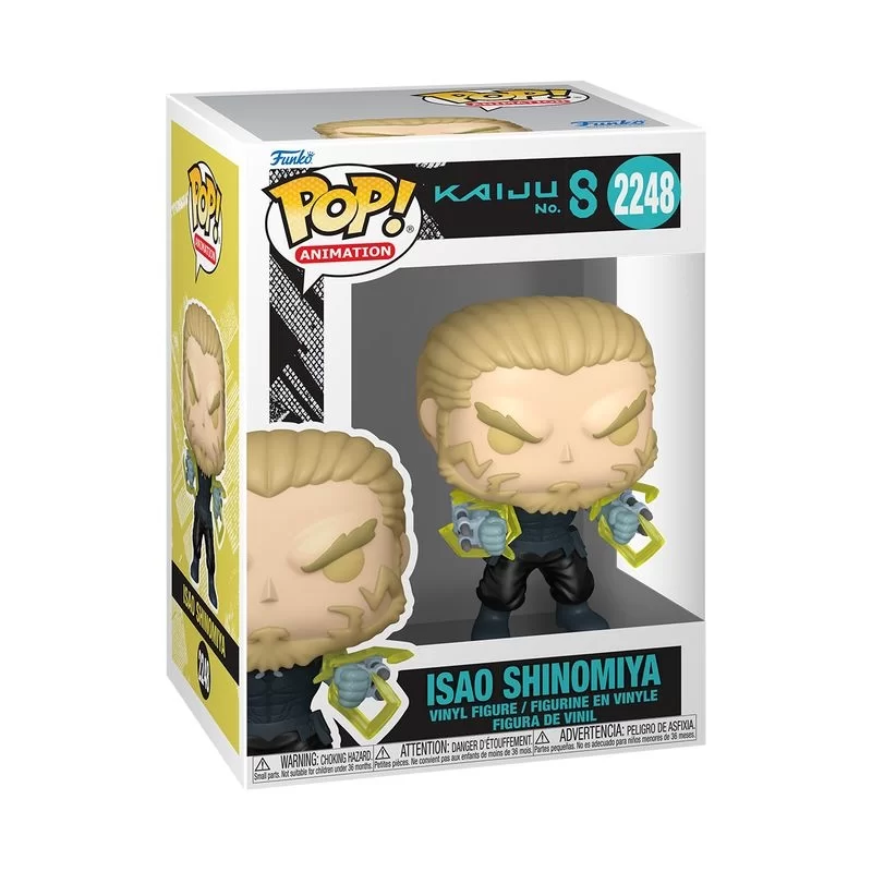 Виниловая фигурка «Funko Pop! Kaiju No. 8 - Isao Shinomiya №2248»