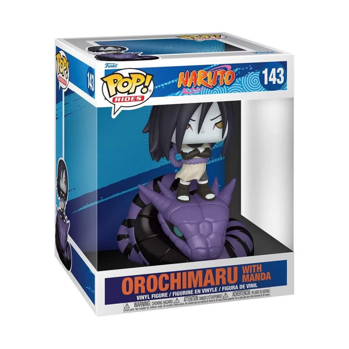 Виниловая фигурка &laquo;Funko POP! &bull; Rides &bull; Naruto ◉ Orochimaru with Manda №143&raquo;