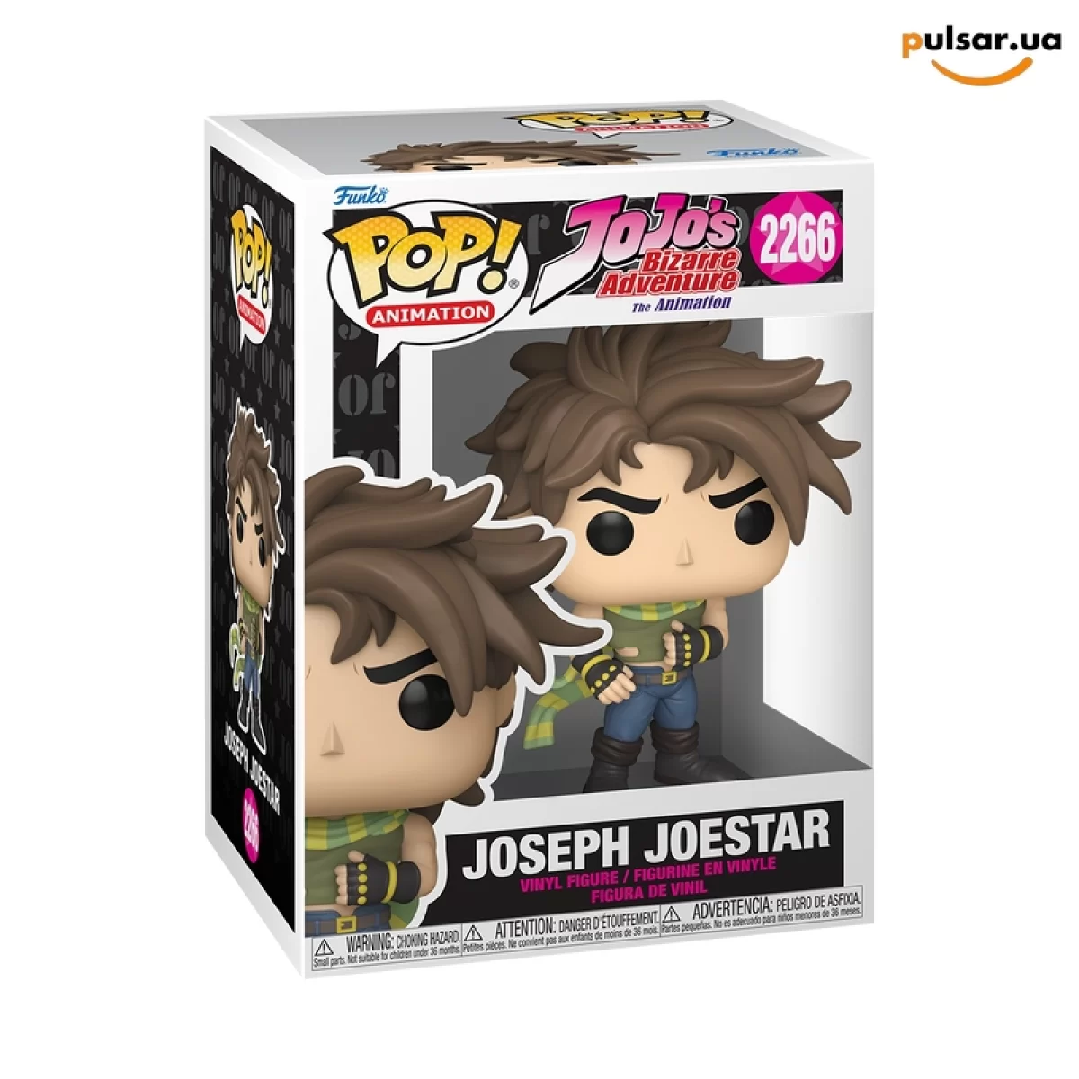 Виниловая фигурка &laquo;Funko POP! &bull;  &bull; JoJo's Bizarre Adventure ◉ Joseph Joestar № 2266&raquo;
