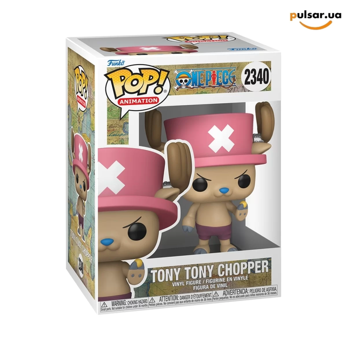 Виниловая фигурка &laquo;Funko POP! &bull; Chance of Chase &bull; One Piece ◉ Tony Tony Chopper with Rumble Ball №2340&raquo;