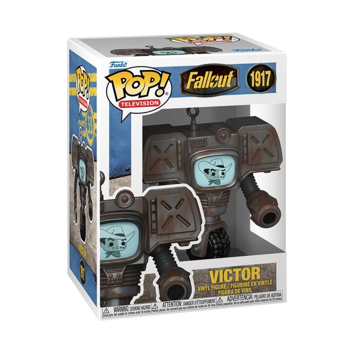 Виниловая фигурка &laquo;Funko POP! Fallout ◉ Victor (Securitron) №1917&raquo;