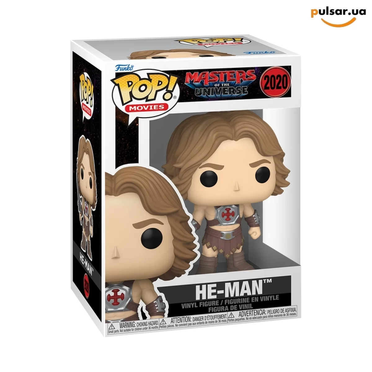 Виниловая фигурка &laquo;Funko POP! &bull; &bull; Masters of the Universe ◉ He-Man (Live Action) № 2020&raquo;
