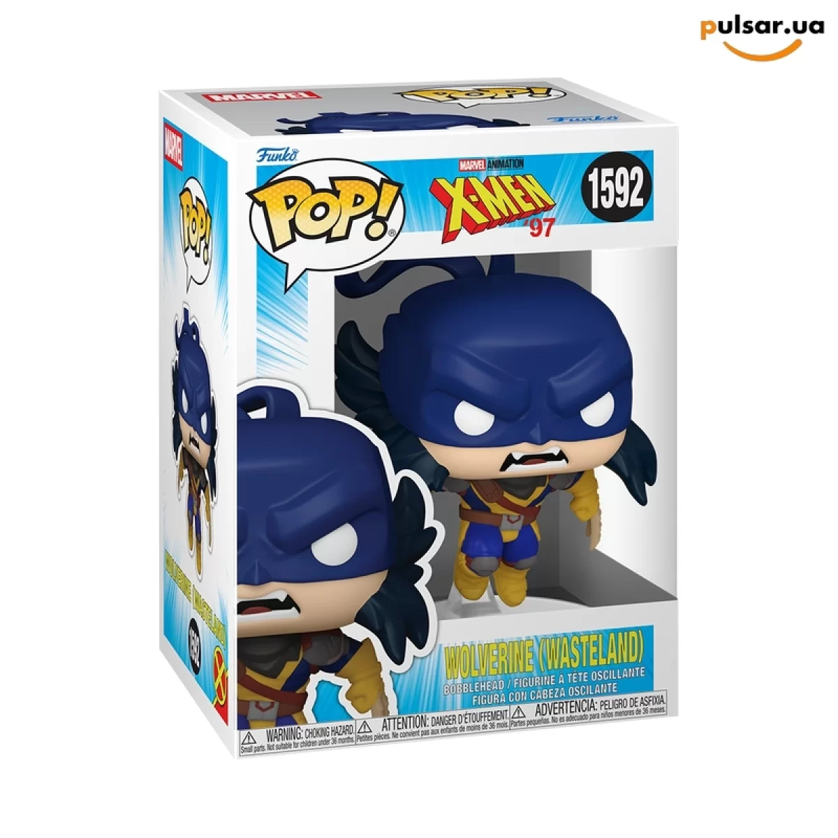 Виниловая фигурка &laquo;Funko POP! &bull; &bull; Marvel ◉ Wolverine (Wasteland) (X-Men '97) № 1592&raquo;