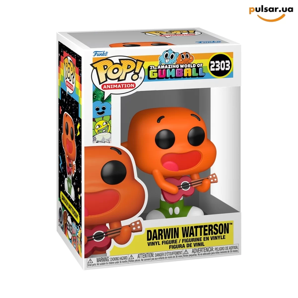 Виниловая фигурка &laquo;Funko POP! &bull;  &bull; Cartoon Network ◉ Darwin Watterson №2303&raquo;