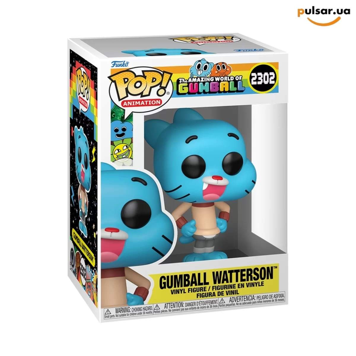 Виниловая фигурка &laquo;Funko POP! &bull;  &bull; Cartoon Network ◉ Gumball Watterson №2302&raquo;